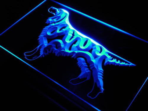 Gordon Setter Dog Breed Shop Neon Light Sign